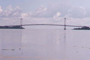 The Angostura Bridge - the only bridge on the Orinoco