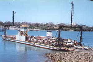 Likoni Ferry Arriving