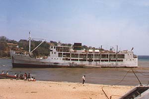 The Lake Ferry on the Beach - Sod it!
