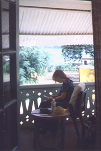Nice balcony at Bandarini Hotel