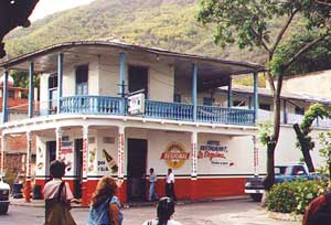 Colonial buildings in Macuto